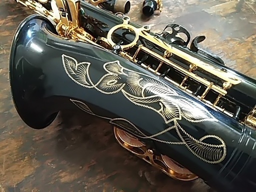 楽器　アルトサックス ♪　 USED・ノーブランド品につき格安で♪　黒いボディーがギラギラしてます☆  興味のある方お気軽にどうぞ♪   サックス サックスホン サックスフォン ジャズ jazz 吹奏楽 演奏 音楽　 楽器 アルトサックス ♪ USED・ノーブランド品につき格安で♪ 黒い