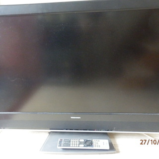 無料　TOSHIBA 37インチ　液晶テレビ(HDD内蔵)