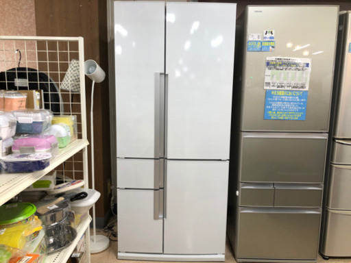 安心の6か月動作保証付き！ MITSUBISHIの5ドア冷蔵庫！ - 冷蔵庫 