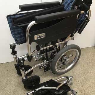 中古 車いす(介助式 多機能型) SKT-2 スキット2 コンパクトタイプ ミキ