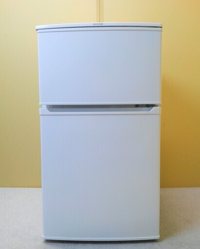 配達可 アイリスオーヤマ 90L 2ドア 冷蔵庫 IRR-A09TW-W 2017年製