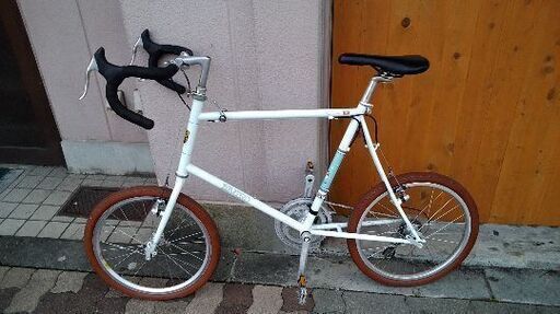 BRUNO[ブルーノ] 20吋ミニベロ(ドロップロード)16speed/ホワイト