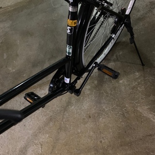 【2018年購入】27型　あさひ自転車　ダイナモライト シティサイクル　カラー：ブラック