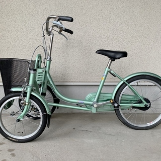 お値下げ】三輪自転車 大人用 ブリヂストン MN-1 [MAグリーン ミンナ]