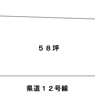 🌟川辺郡猪名川町・５８坪・売土地・県道１２号線沿い