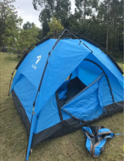 YACONE テント 3~4人用 ワンタッチテント 二重層 ワンタッチ2WAY 