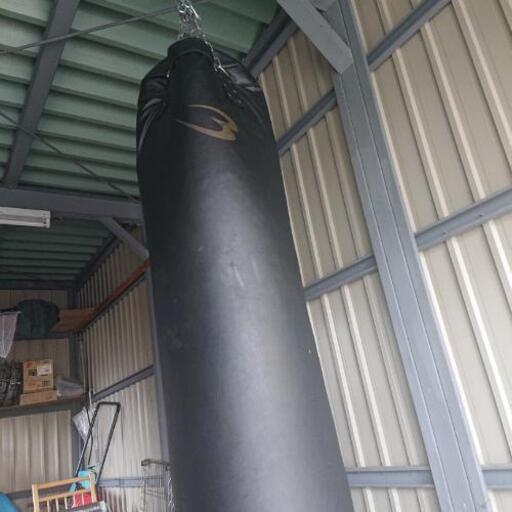 自宅用 本格派 サンドバッグ チェーン付き がりお 旭川のスポーツの中古あげます 譲ります ジモティーで不用品の処分