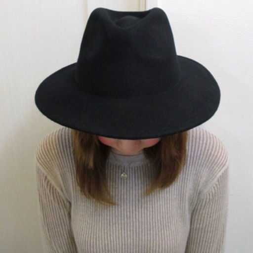 Ungrid アングリッド プレーンフェルトハット Hat ミキティ 園田の小物 帽子 の中古 古着あげます 譲ります ジモティーで不用品の処分