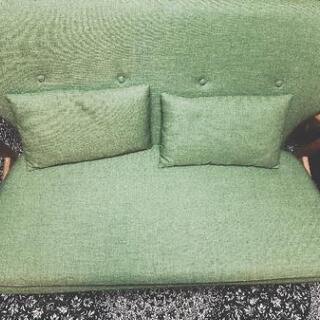 工場 新品☆130×185cmグリーン系♪ウレタン入り分厚いボアラグ〇B372