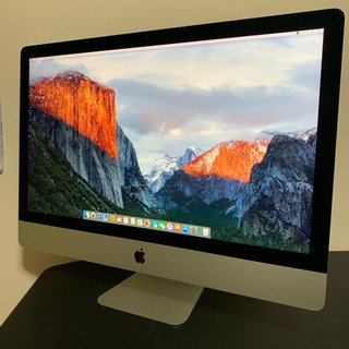 メモリー32GB搭載!!Apple iMac Retina 5K, 27-inch 2015【管理番号S504KGG】 メモリー32GB搭載!!Apple iMac Retina 5K, 27-inch 2015【管理番号