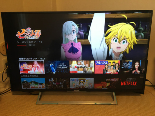 ソニー　ブラビア　43型　\u0026 外付けハードディスク