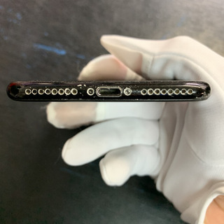 中古 iPhone7 plus 256gb au ◯判定 ジェットブラック