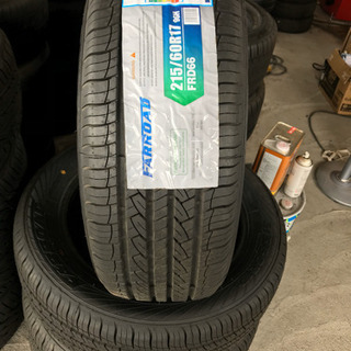 新品215/60/17 オールシーズンタイヤ、交換工賃全てコミコミ