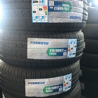 新品215/60/17 オールシーズンタイヤ、交換工賃全てコミコミ
