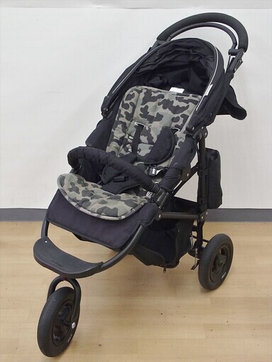 エアバギー 3輪ベビーカー AirBuggy COCO BRAKE ココ ブレーキ ブラック A型 対象年齢3ヶ月-約36ヶ月まで ストローラーマット他 1909LS223