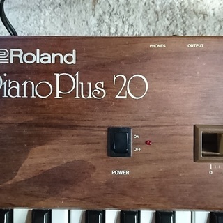 【訂正済】Roland　ピアノプラス20　ジャンク※箇所詳細　