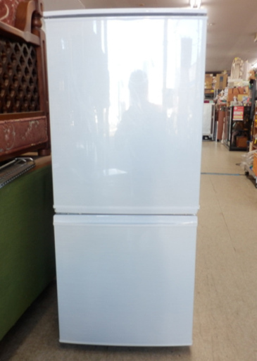 PayPay対応 冷蔵庫 ２ドア 137L 2013年製 SHARP SJ-14X つけかえどっちもドア ホワイト 札幌市西区西野