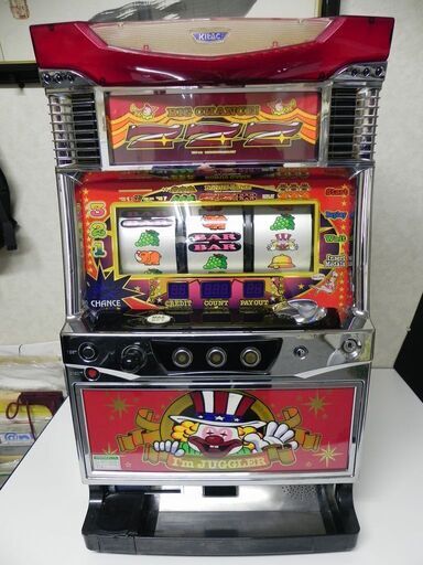 パチスロ実機【5号機/アイムジャグラーEX】コイン1200枚付き