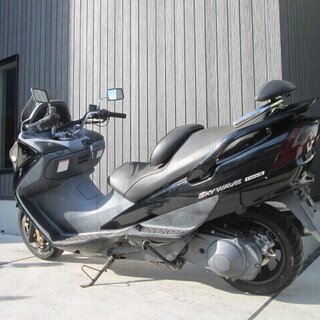 スカイウェイブ250 type S セル1 快調です！スズキ ビッグスクーター