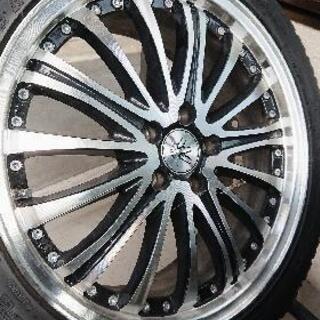 交渉中   プリウス 17インチスタッドレスタイヤ PCD100