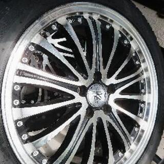 交渉中   プリウス 17インチスタッドレスタイヤ PCD100