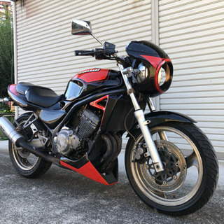 火の玉カラー‼️ バリオス ZR250A  カスタム 自賠責付き