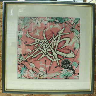 描生(byouki)　直筆作品　「 REACT 」