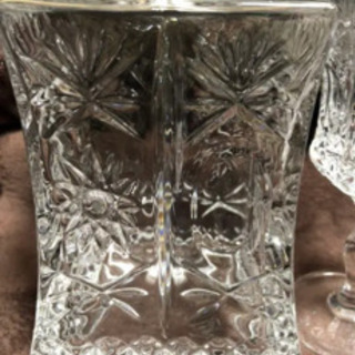 ボヘミアデカンター&グラス3点セット