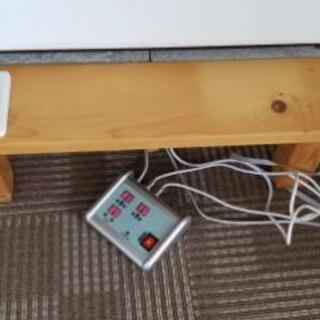 お買い得価格　美品　岩盤浴ベット　円赤外線ドーム付き