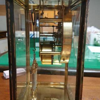 値下げ アンティーク 七宝装飾置時計【Nマーク】