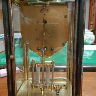 値下げ アンティーク 七宝装飾置時計【Nマーク】