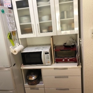 ニトリ キッチンボード ダリア 100KB-WH ニトリキッチンボード ダリア 白 ☆値下げ交渉可☆