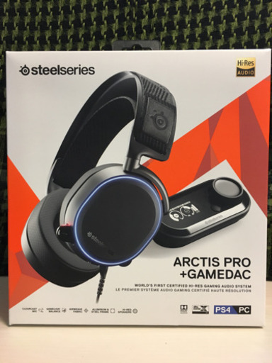 Steel series ARCTIS  PRO+GAMEDAC 国内正規品