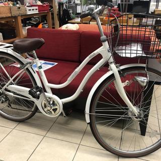 シードリーム 26インチ 3段変速付き 自転車 シティーサイクル