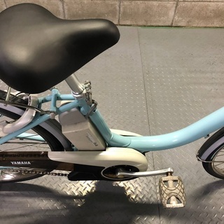 電動自転車 ヤマハ PAS 26インチ スカイブルー-グラフペーパー 