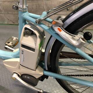 電動自転車 ヤマハ PAS 26インチ スカイブルー-グラフペーパー 