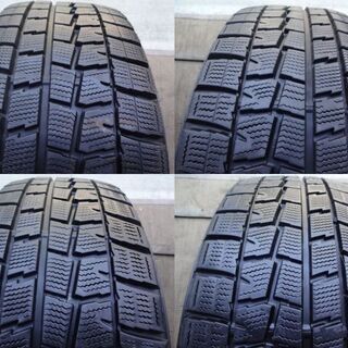 ●送料適正価格店●冬用4本【205/50R17】4本 8分山◆ダンロップ WINTER MAXX WM01(AB373) 