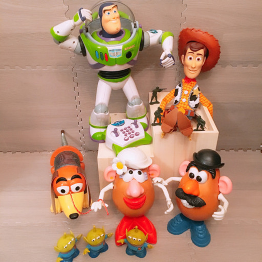 トイ・ストーリー　ウッディ　ポテトヘッド　フィギュア ディズニー トイストーリー4 ポテトヘッド フィギュア ウッディ