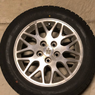クラウン　225/55r16 純正ホイール　スタッドレス　グッドイヤー　ICENAVI7 17年製　バリ山　美品　4本セット