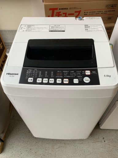 2018年製 洗濯機 5.5kg 配送設置可能