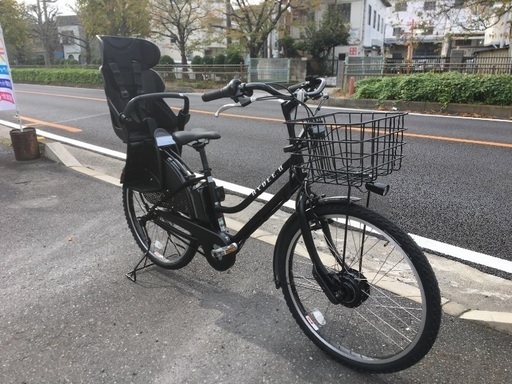 ブリヂストン子供乗せ電動自転車 ハイディII クロツヤケシ HY6B40