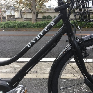 ブリヂストン子供乗せ電動自転車 ハイディII クロツヤケシ HY6B40