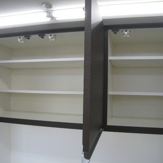 キッチンボード 食器棚　ダークブラウン ￥34,800-