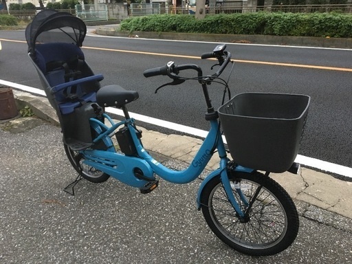 ★パナソニック子供乗せ電動自転車 ギュットクルームR DX  ターコイズブルー BE-ELRD03