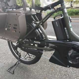 ★大特価！！ブリヂストン子供乗せ電動自転車 アシスタC STD カーキ CC0C30★