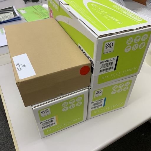 RICOH_SPC251SFのレーザープリンタで使っているC310Hの４色セット