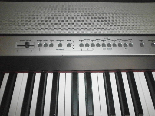 電子ピアノ KORG SP250 完動品 スタンド イス 譜面台 電源 カワイ3本