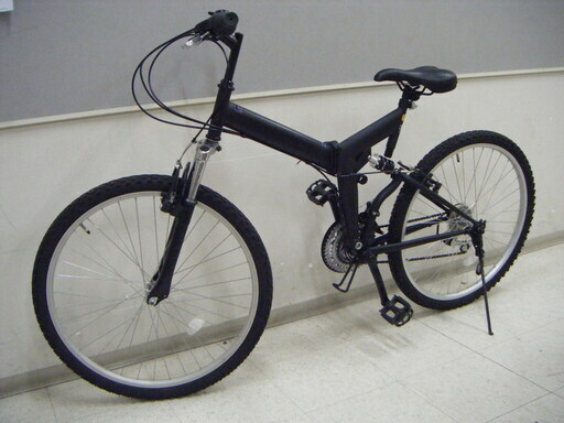 折りたたみ自転車 マウンテンバイク ロードバイク 黒