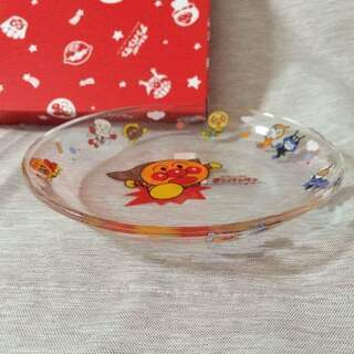 粗品にも アンパンマン ガラス製 デザートプレート 20枚