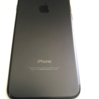美品 AU iPhone7 32GB A1779(MNCEJ/A)ブラック